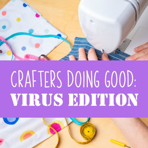 Crafters Doing Good: Virus Edition - by cuttingforbusiness.com