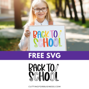 Free Back to School SVG