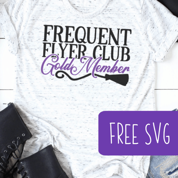 Download Free Halloween Frequent Flyer Club Svg For Silhouette Or Cricut Portrait Cameo Curio Mint Explore Maker Joy By Cuttingforbusiness Com Cutting For Business