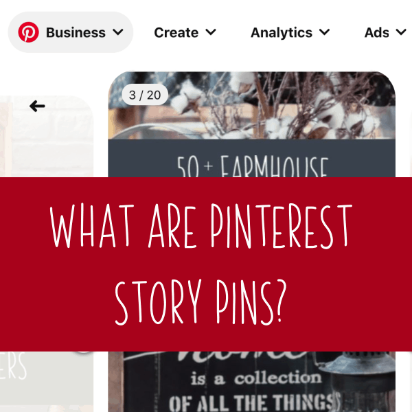 What are Pinterest Story Pins? How Can You Use them in Your Craft Business? By cuttingforbusiness.com.