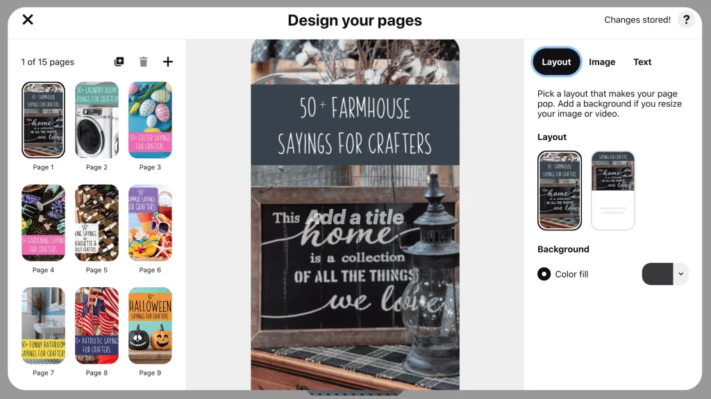 What are Pinterest Story Pins? Are They Worth It For Craft Businesses? - by cuttingforbusiness.com.