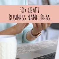 50+ Ready to Buy Craft Business Names for Silhouette or Cricut Crafters - by cuttingforbusiness.com