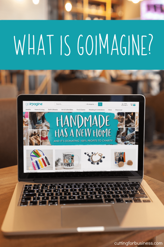 What is Goimagine? Information about the new marketplace for crafters and makers who want to sell online - by cuttingforbusiness.com.
