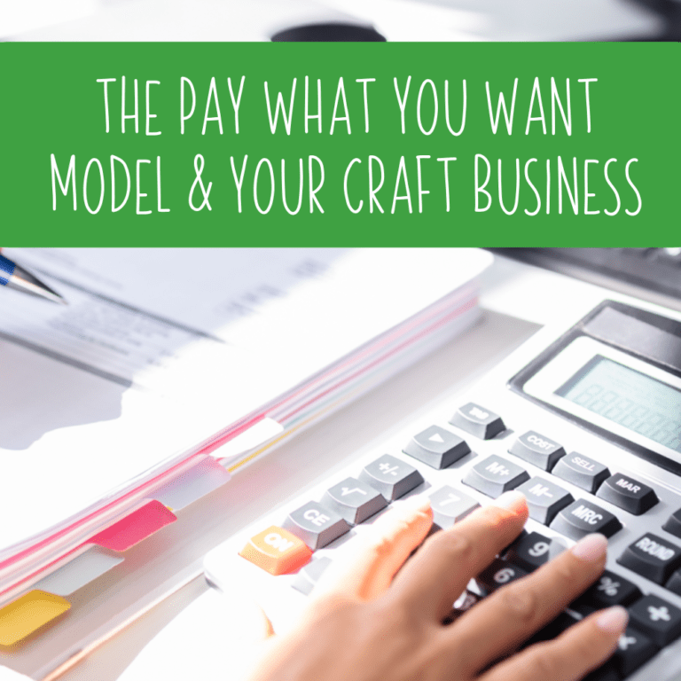 What is the Pay What You Want Model & How Can You Implement it in Your Craft Business? - Silhouette - Cricut - cuttingforbusiness.com