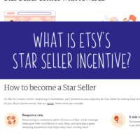 What is Etsy's Star Seller Incentive? FAQ for Sellers and Shop Owners - by cuttingforbusiness.com
