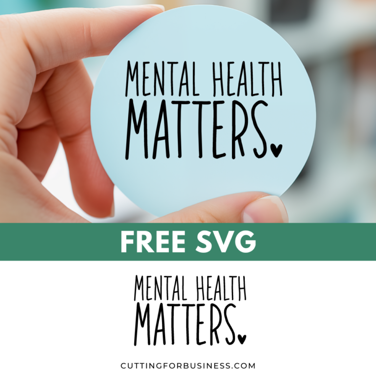 Free Mental Health Matters SVG