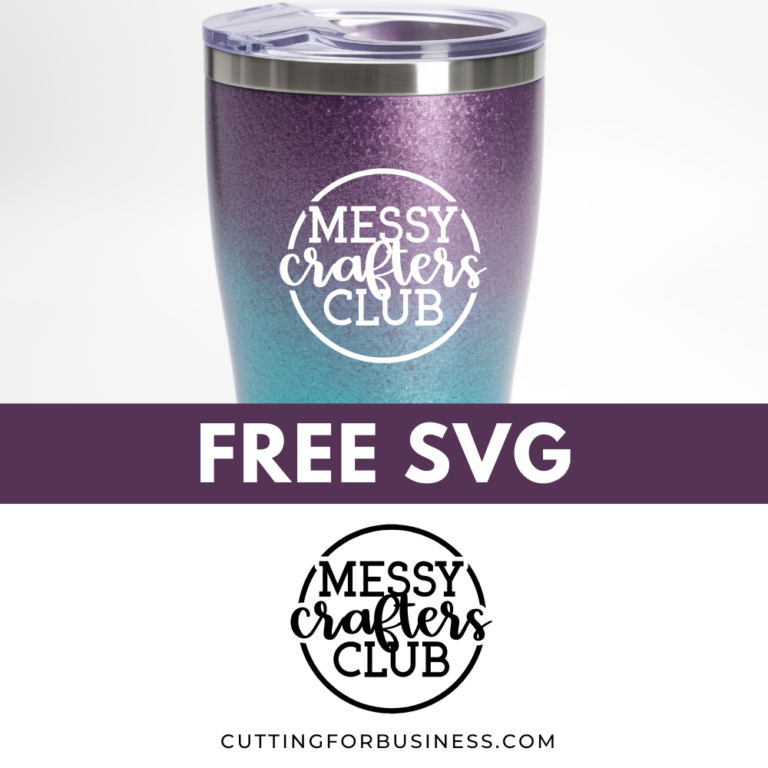 Free Messy Crafters Club SVG