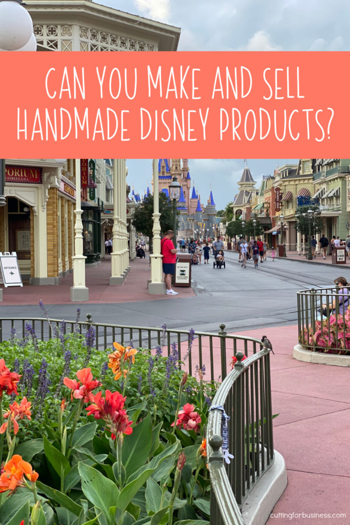 Can You Legally Sell Disney Crafts? Information for Etsy sellers and crafters.