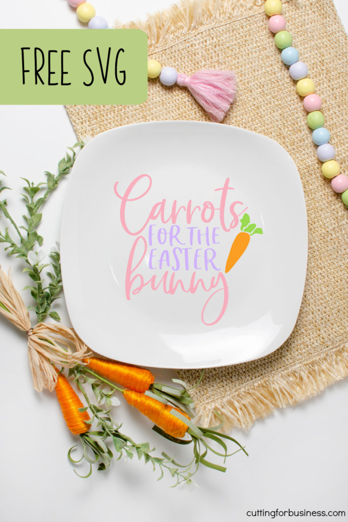 Free Easter Cut File for Silhouette Cameo or Cricut Explore or Maker - by cuttingforbusiness.com.