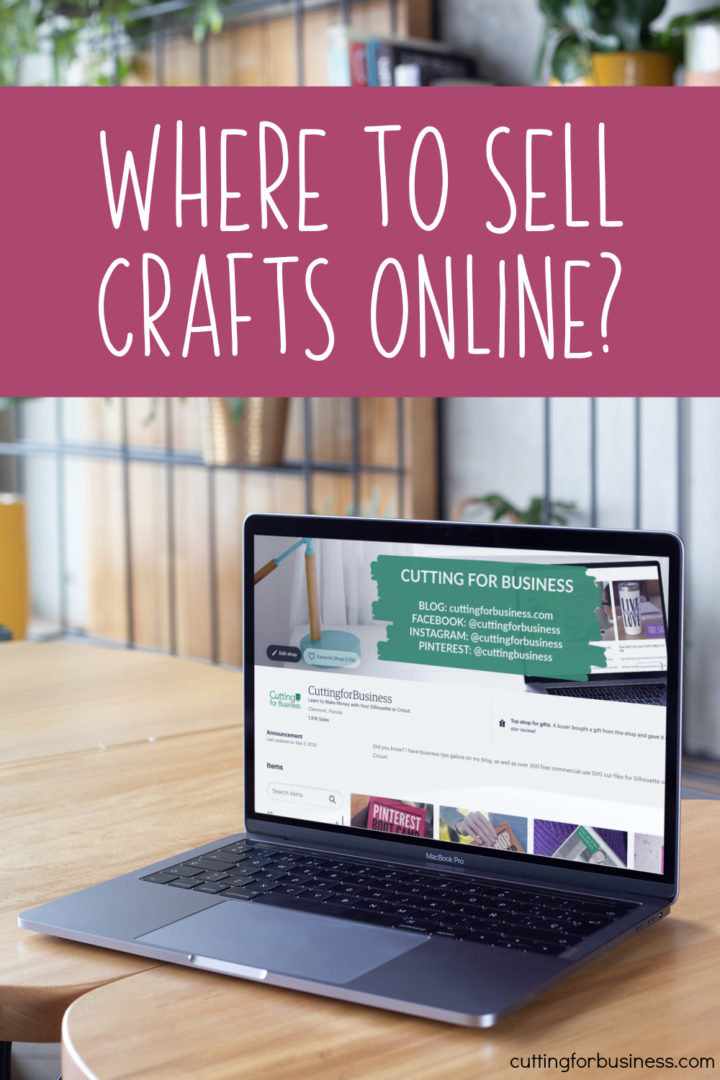 10 Places to Sell Crafts Online Cutting for Business