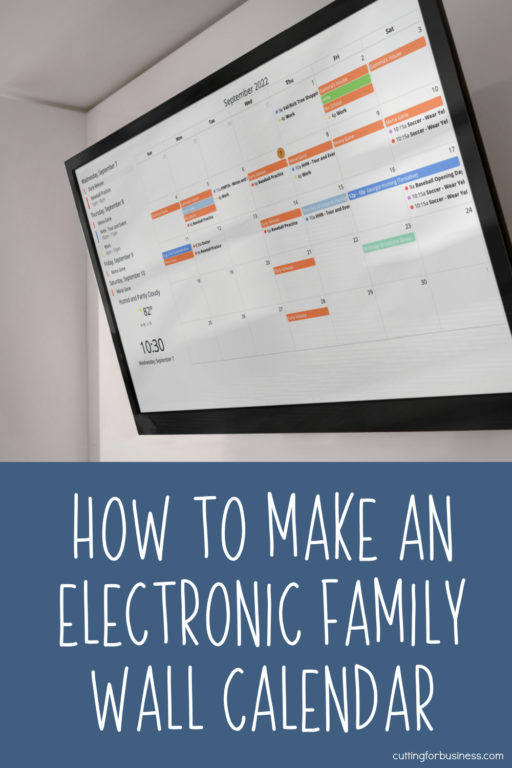 How To Create An Electronic Calendar For Family Or Small Business How To Create An Electronic Calendar For Family Or Small Business
