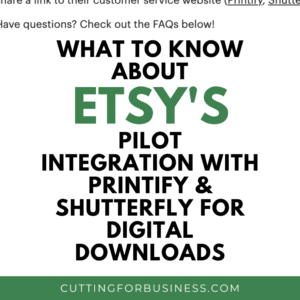 FAQ: Etsy’s Test Pilot Program with Printify & Shutterfly for Digital Products