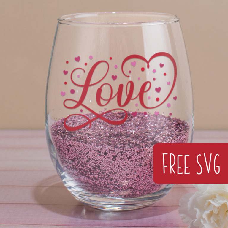 Free Valentine’s Day SVG Love Cut File