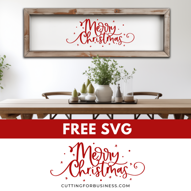 Free Merry Christmas SVG