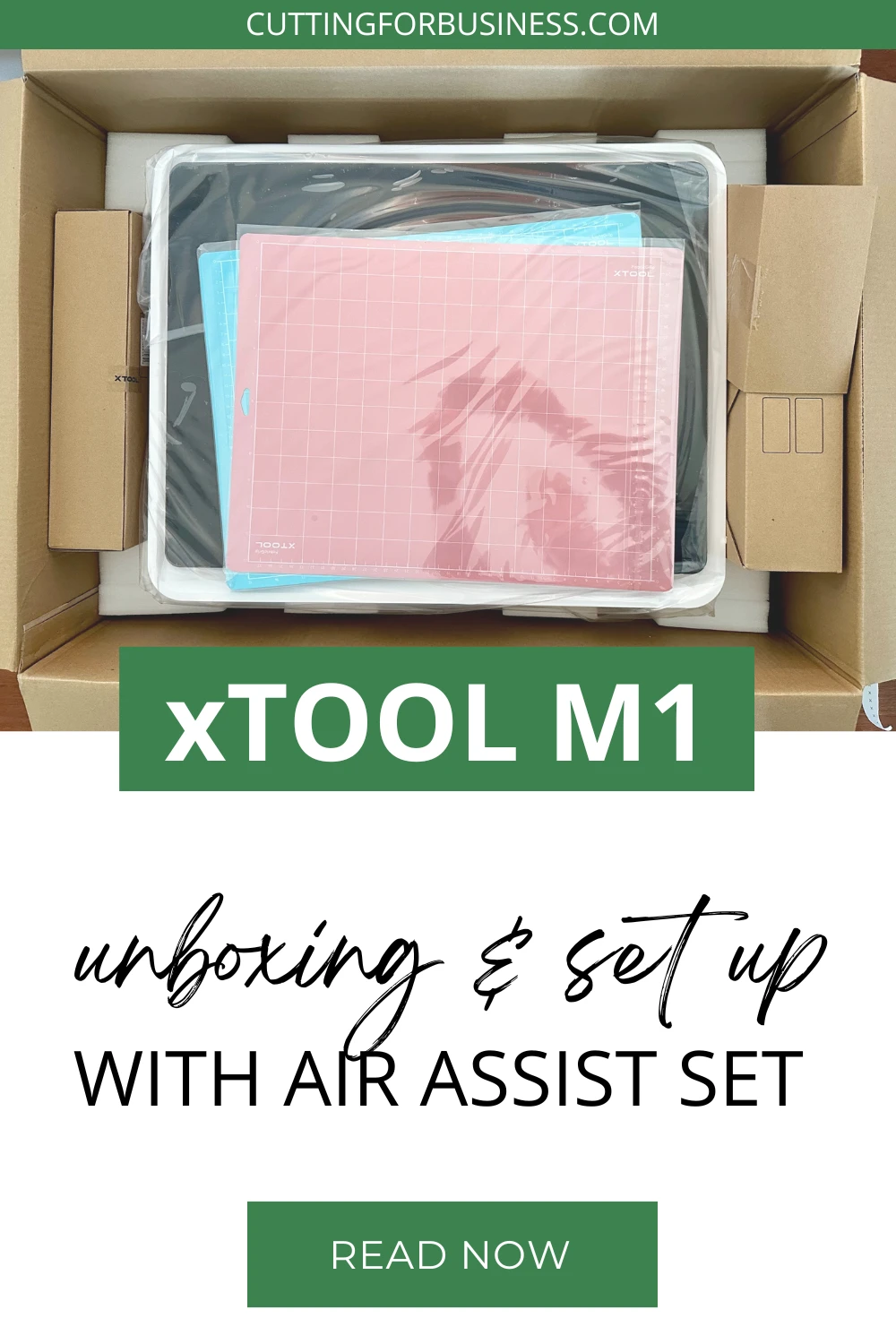 xTool M1 Air Assist Set for Cleaner Cuts