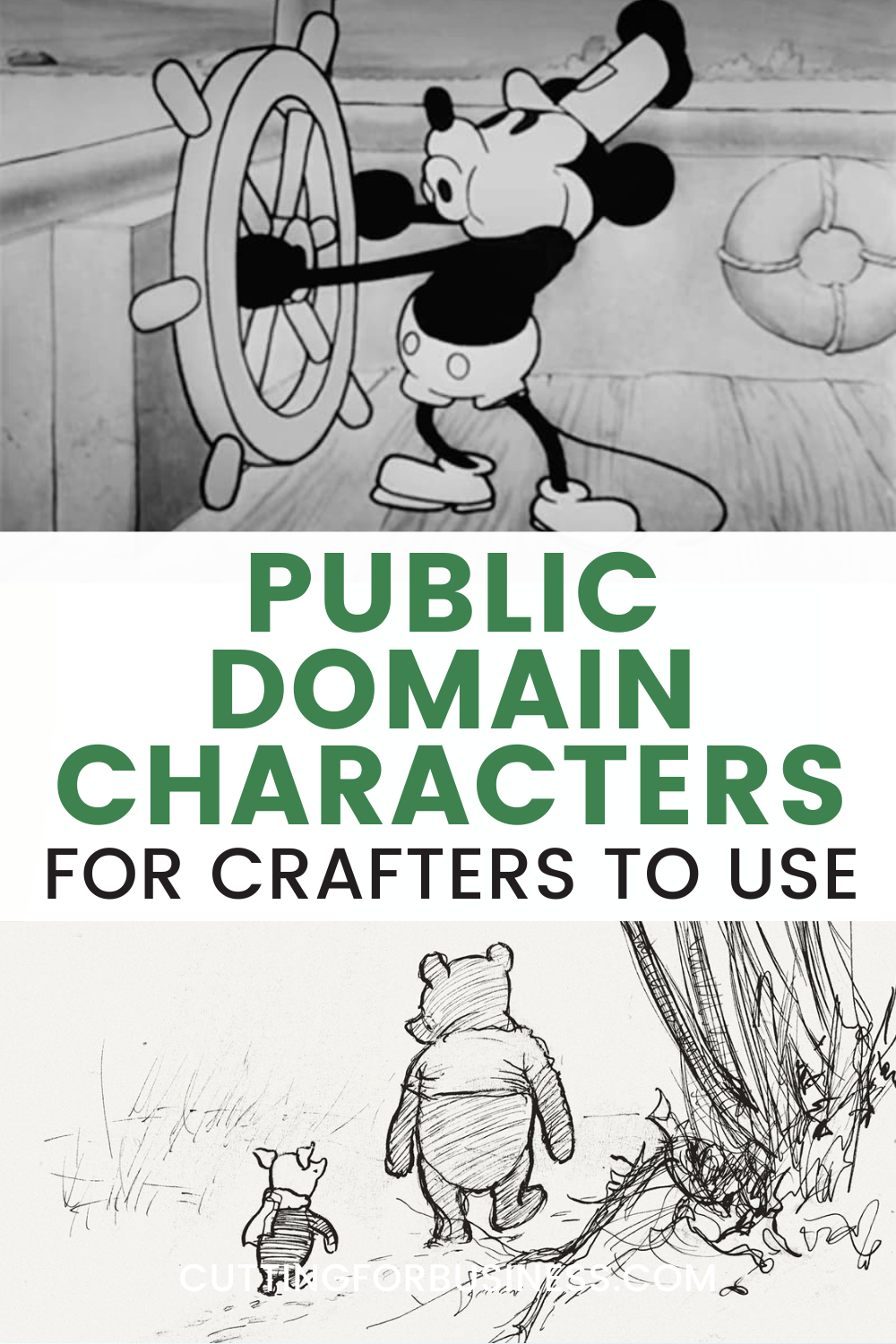 Public Domain Characters that Crafters Can Use - cuttingforbusiness.com