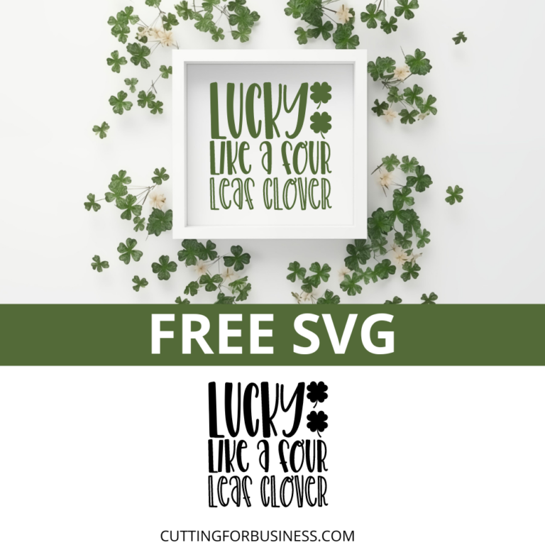 Free St. Patrick’s Day SVG Cut File