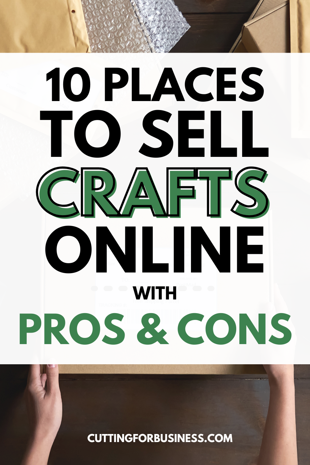 10 Places to Sell Crafts Online with Pros & Cons - cuttingforbusiness.com.