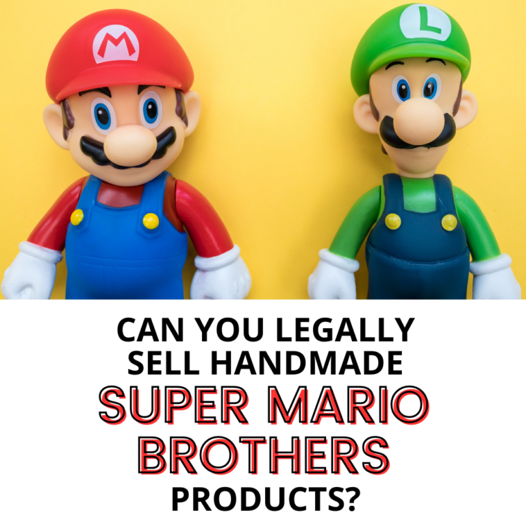 Can You Legally Make & Sell Super Mario Brothers Products?
