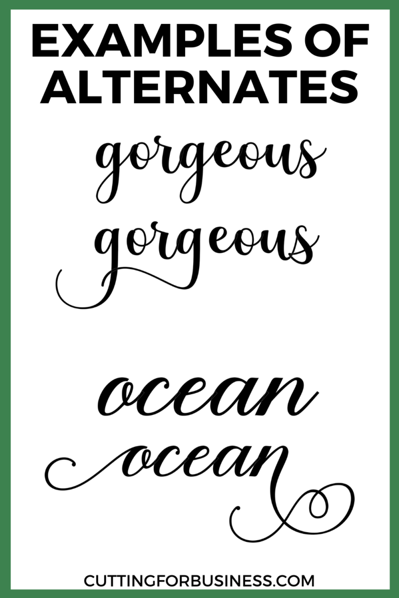 Fonts Otf Versus Ttf What Is The Difference Cutting For Business