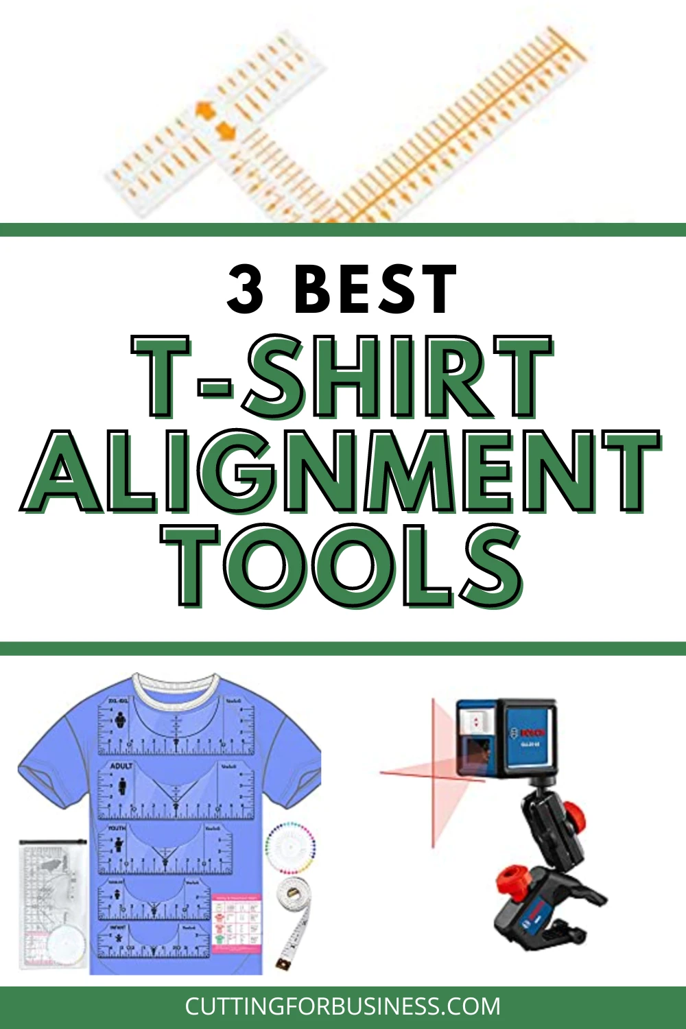 3 Best T-Shirt Alignment Tools - Cutting for Business