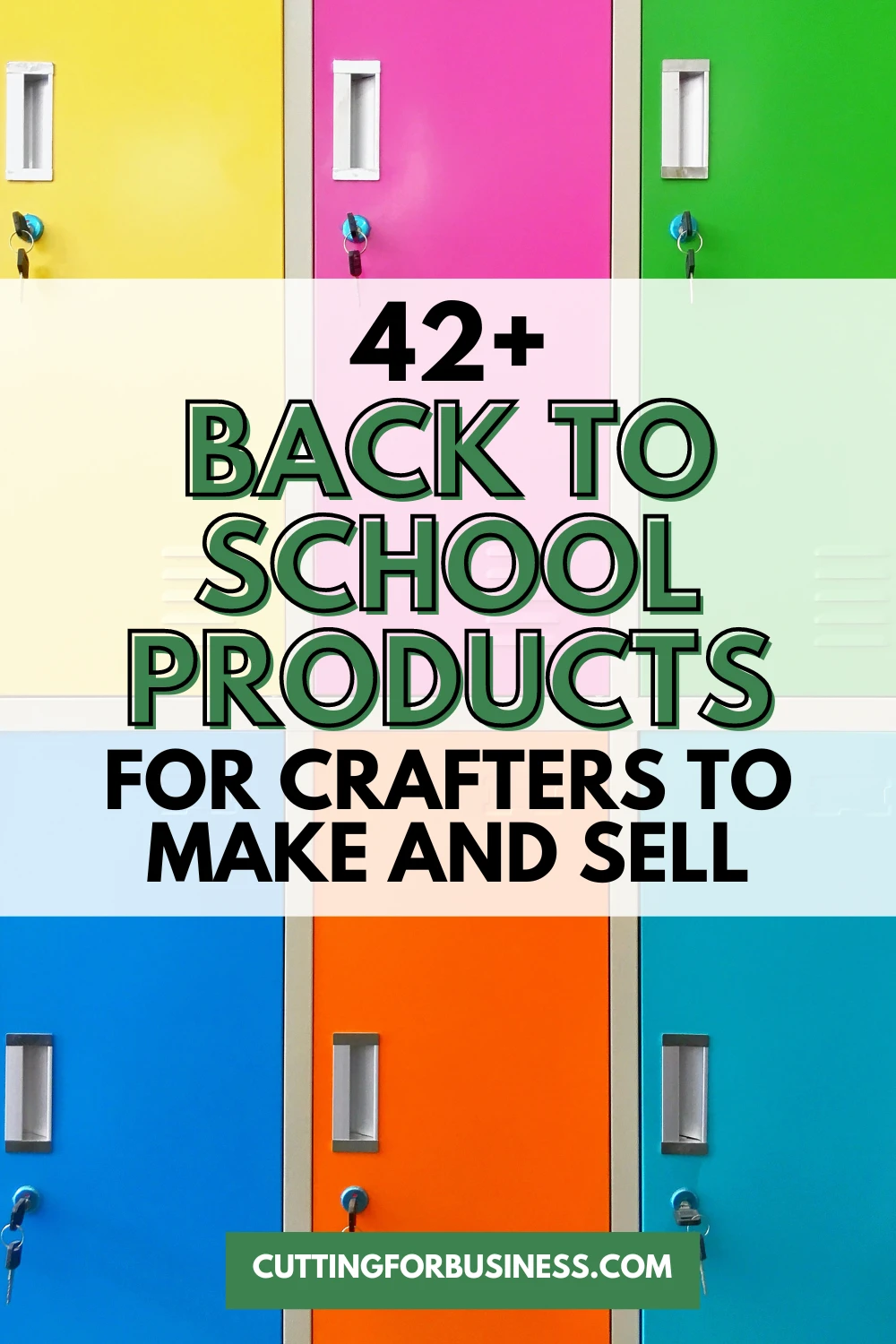 Create Fun and Easy Cricut Back to School Locker Magnets