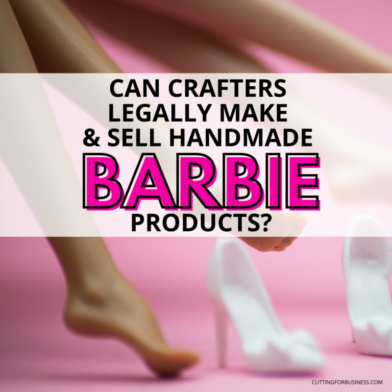 Can Crafters Make and Sell Handmade Barbie Products?