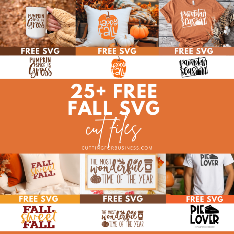 25+ Free Fall SVG Cut Files