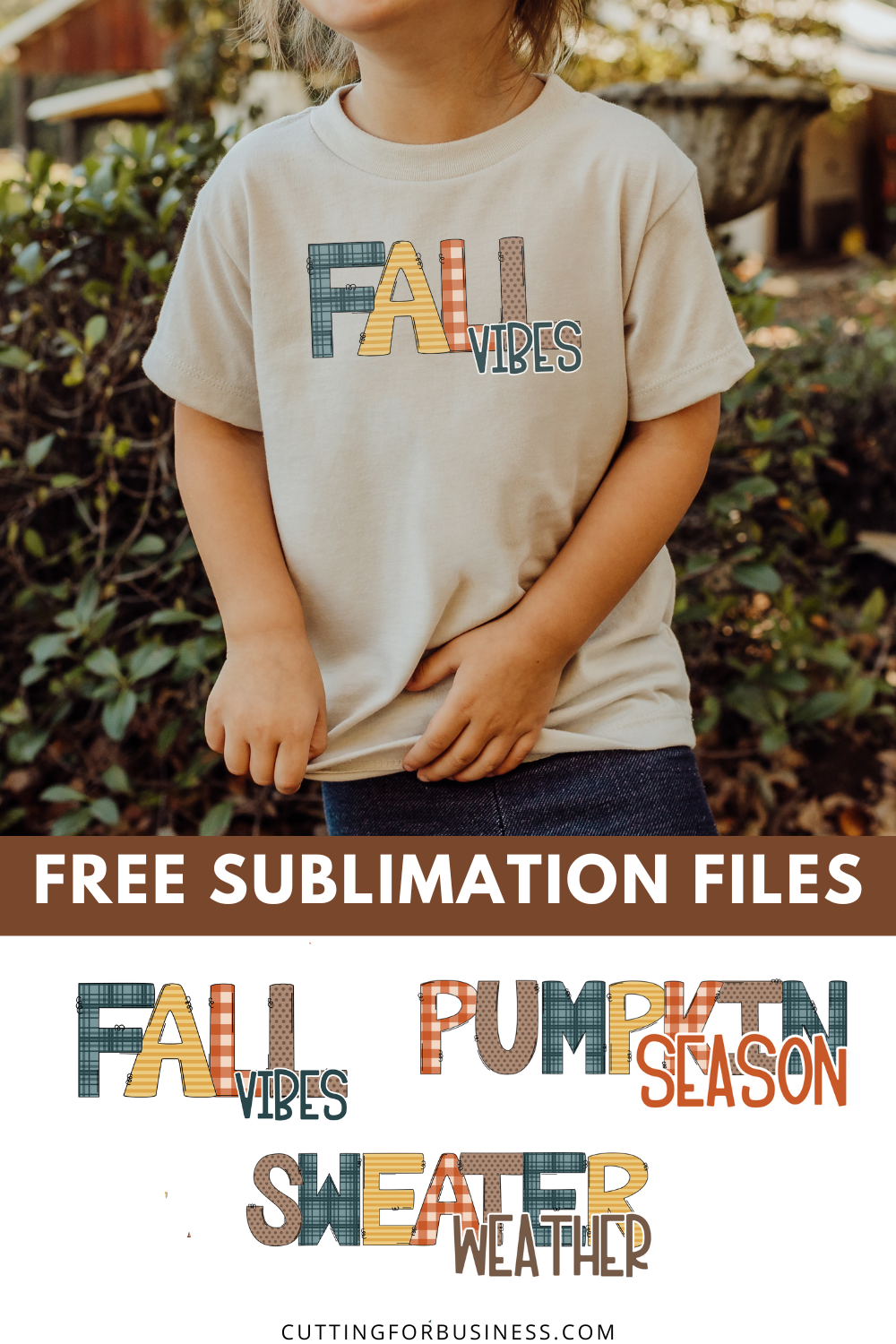 Free Fall Sublimation Files - cuttingforbusiness.com