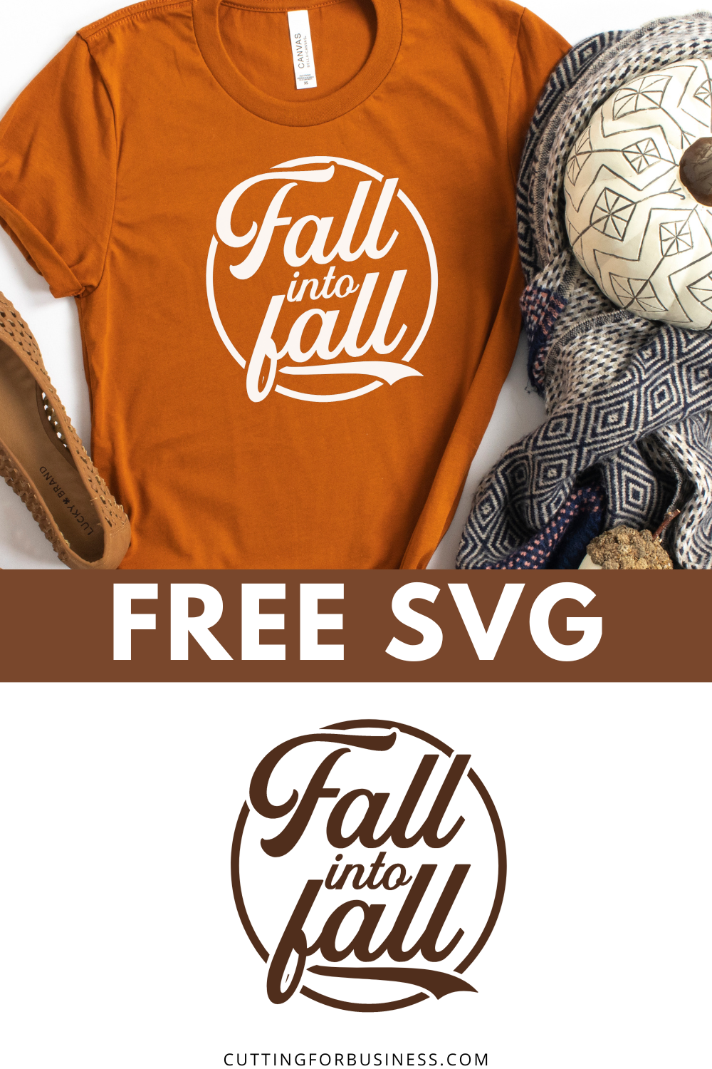 Free Fall into Fall SVG Cut File - cuttingforbusiness.com