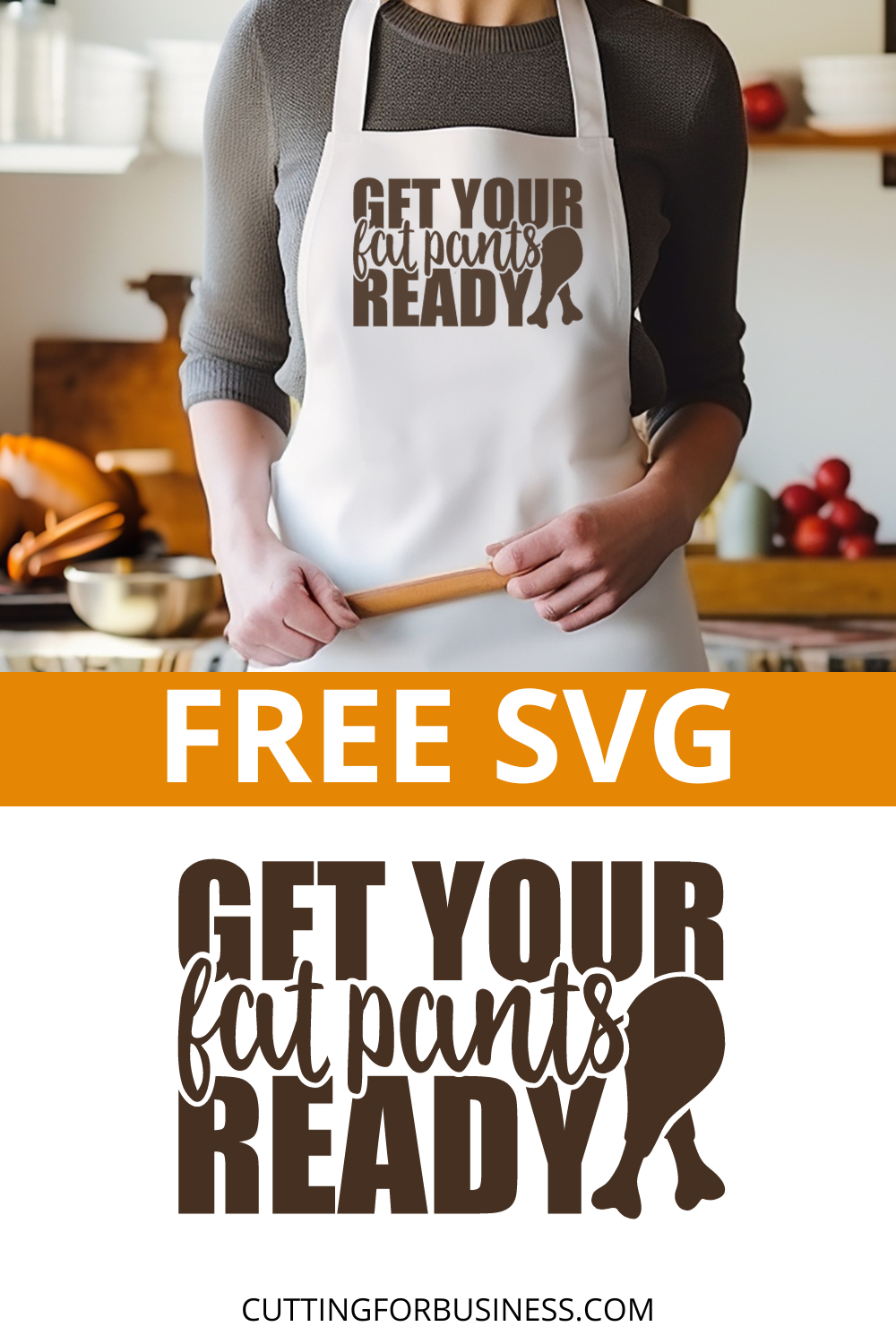 Get Your Fat Pants Ready SVG - cuttingforbusiness.com