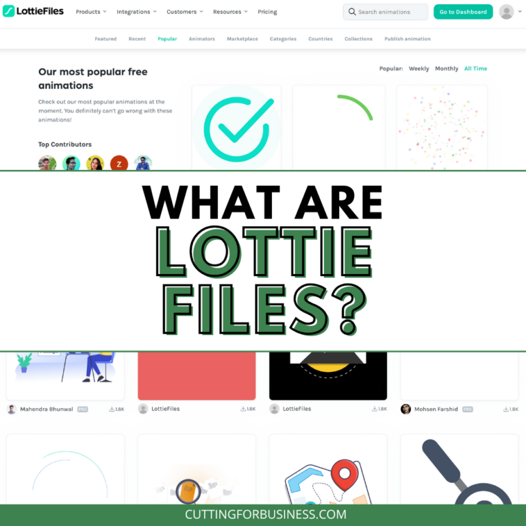 What are Lottie Files?