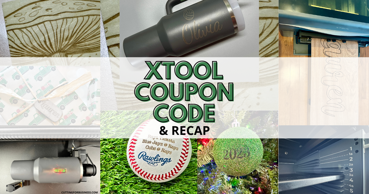 XTool Coupon Code & Recap Cutting for Business