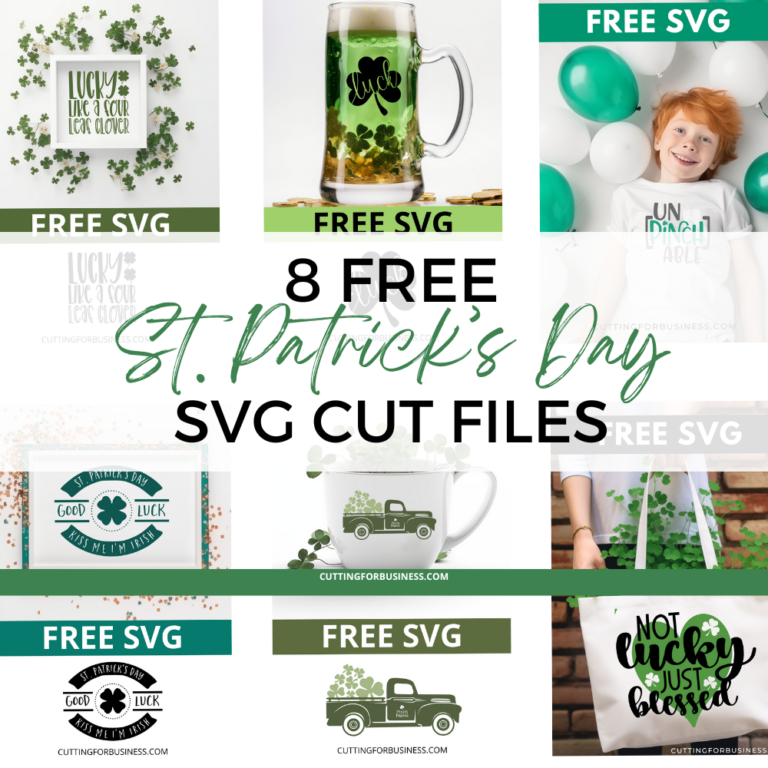 8 Free St. Patrick’s Day SVGs