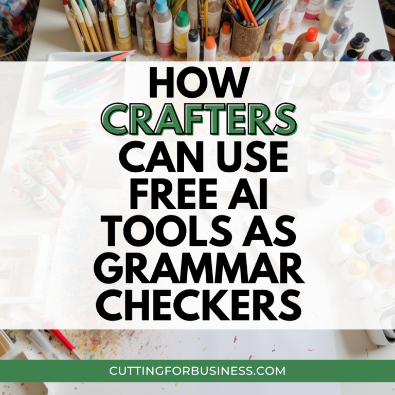 How Crafters Can Use Free AI Tools as Grammar Checkers
