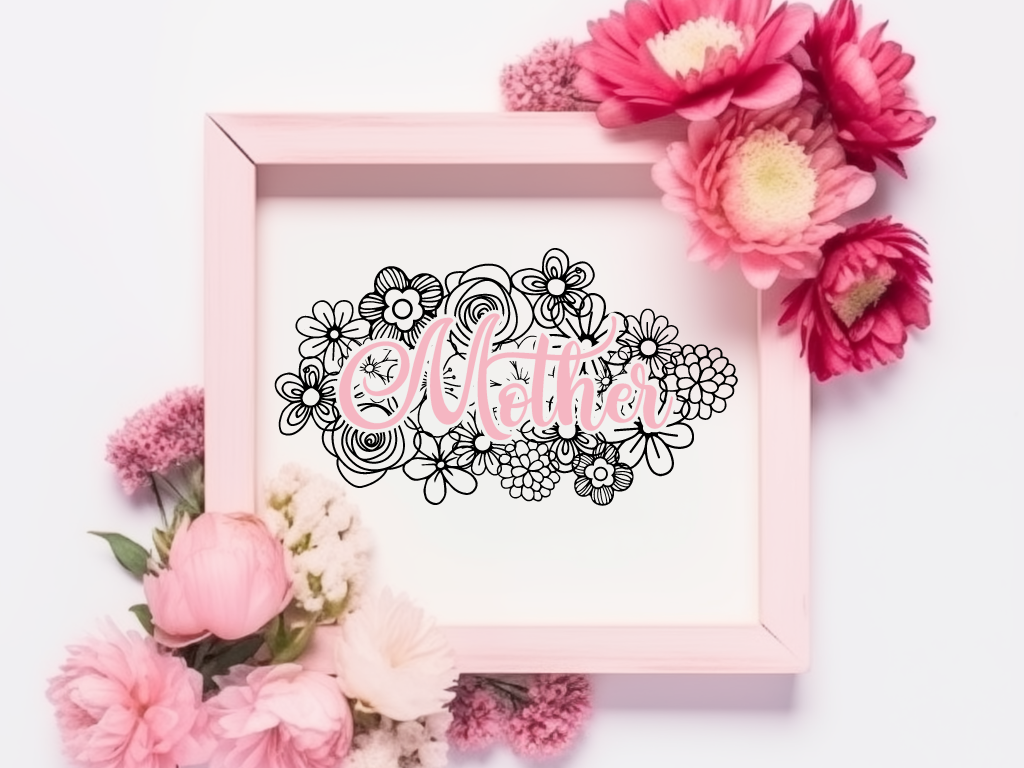 Silhouette Studio Tutorial: Floral Mother's Day SVG