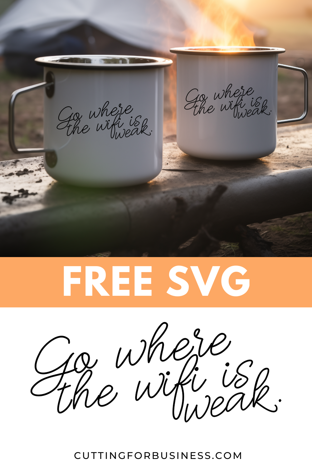 Free SVG - Go Where the Wifi is Weak - cuttingforbusiness.com
