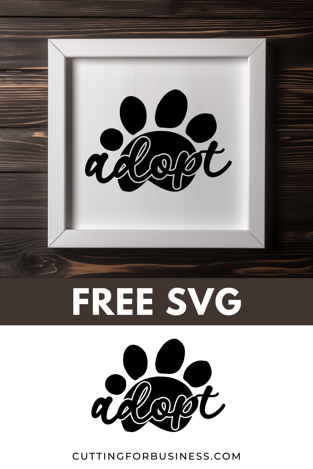 Free Pet Adoption SVG - cuttingforbusiness.com