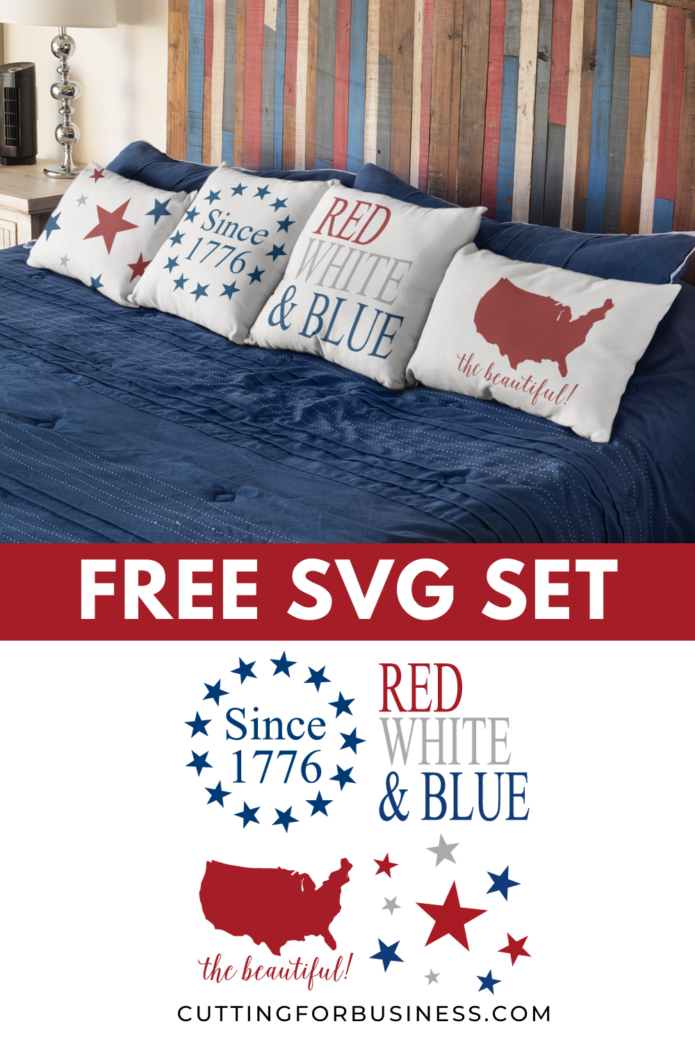 Free Patriotic SVG Set - cuttingforbusiness.com