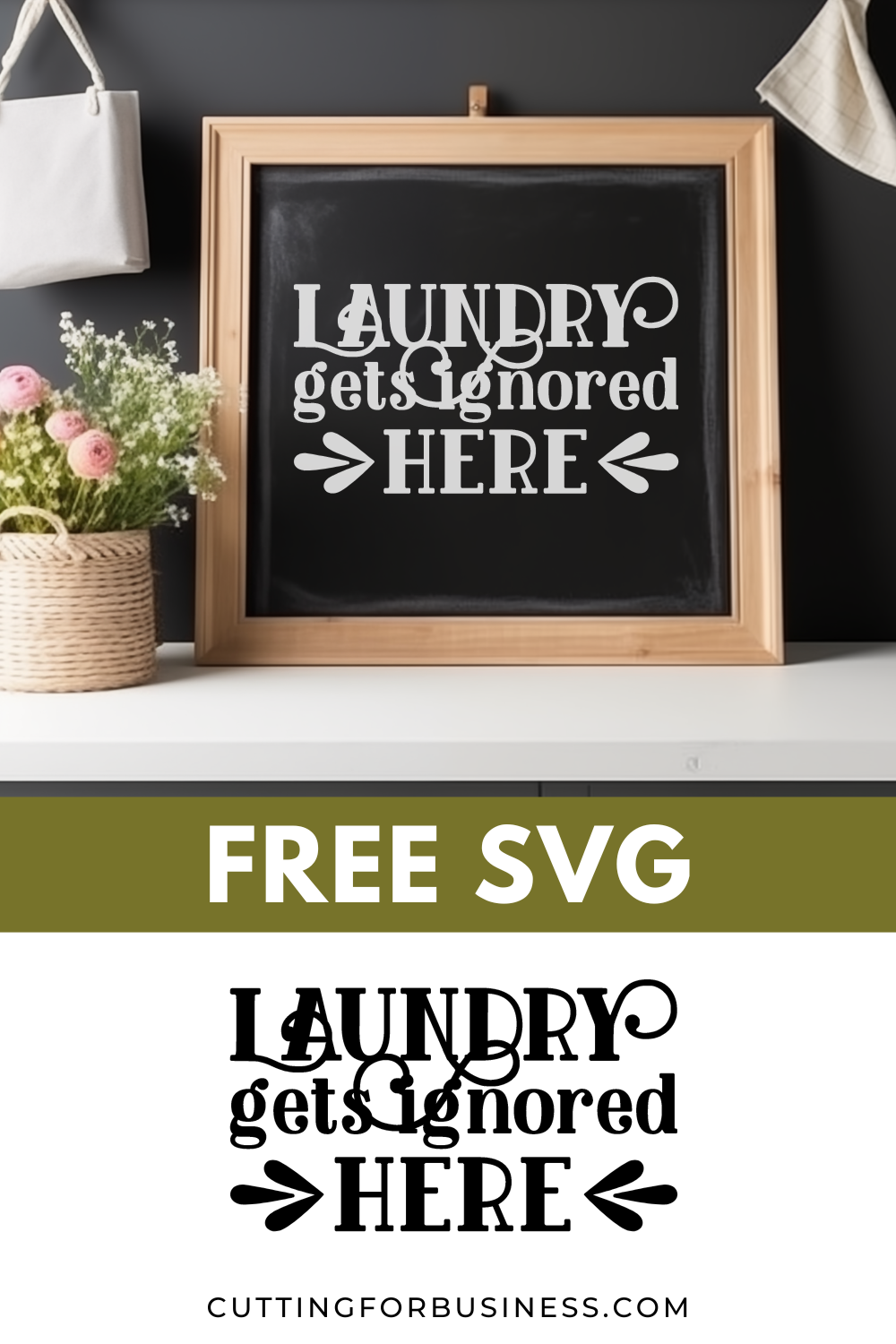 Free Laundry Gets Ignored Here SVG - cuttingforbusiness.com