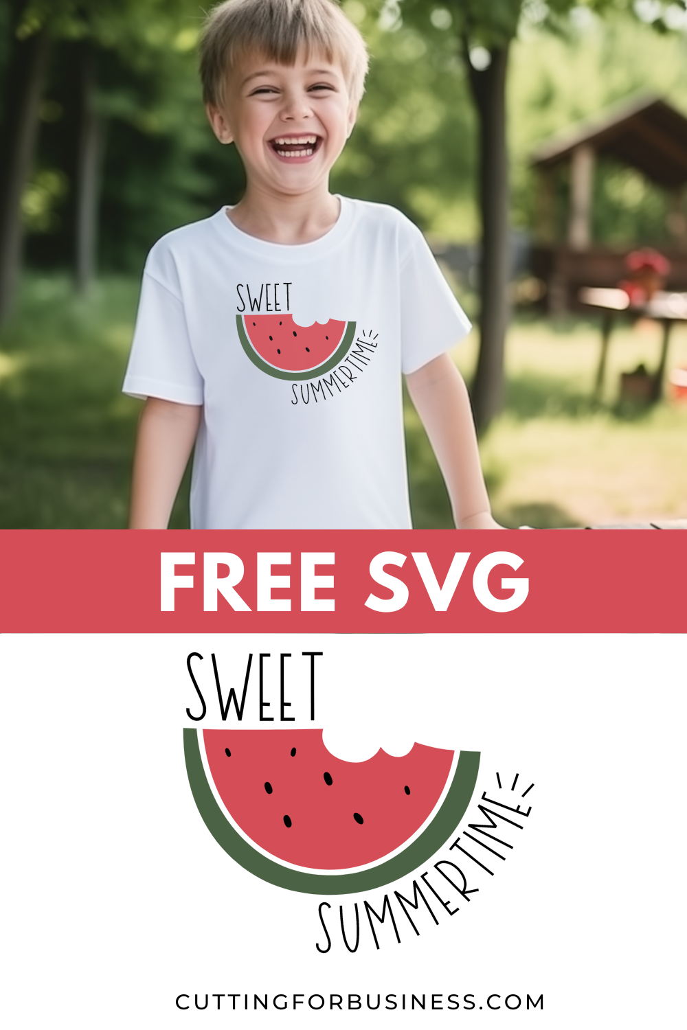 Free SVG - Sweet Summertime - cuttingforbusiness.com