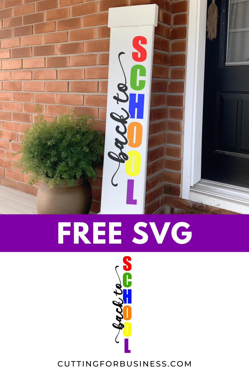 Free Back to School SVG - cuttingforbusiness.com