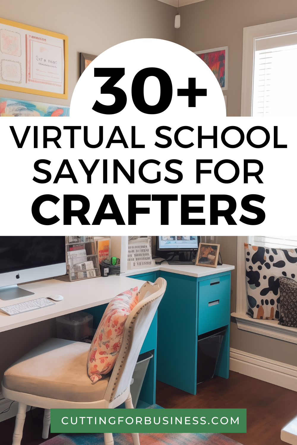 30+ Virtual Back to School Sayings for Crafters - cuttingforbusiness.com