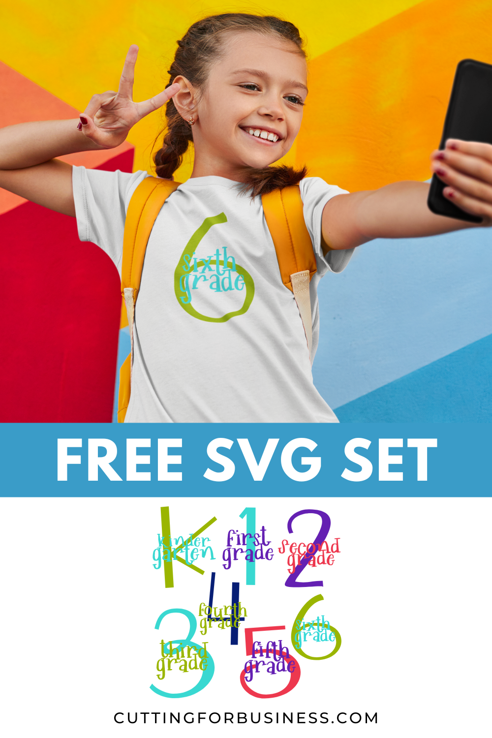 Free Back to School SVG Set - cuttingforbusiness.com