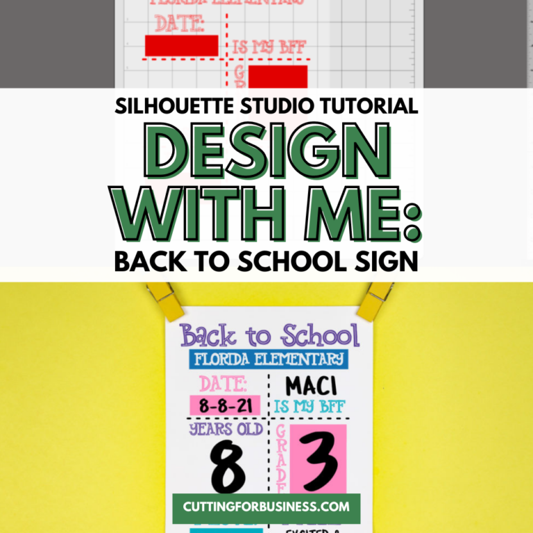 Tutorial: Design a Back to School Sign