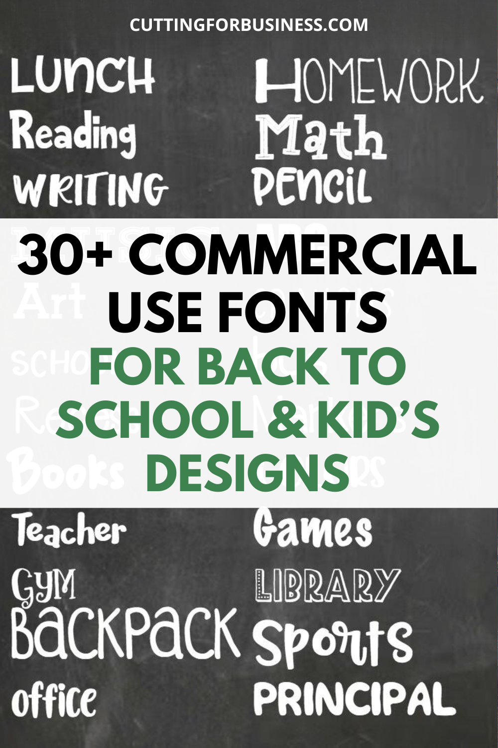 30+ Commercial Use Fonts for Kid's Designs - cuttingforbusiness.com