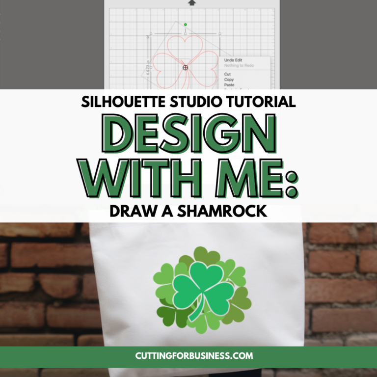 Silhouette Studio Tutorial: How to Draw a Shamrock