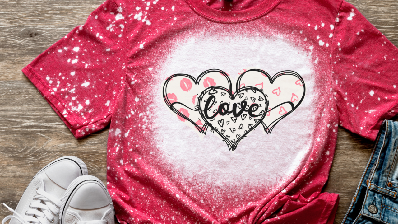 Silhouette Studio Tutorial: Valentine's Day Sublimation Hearts - cuttingforbusiness.com